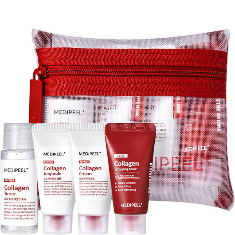 Medi - Peel Red Lacto Collagen Trial Kit | Firming & Anti - Aging Set – MyKStyle - Mykstyle
