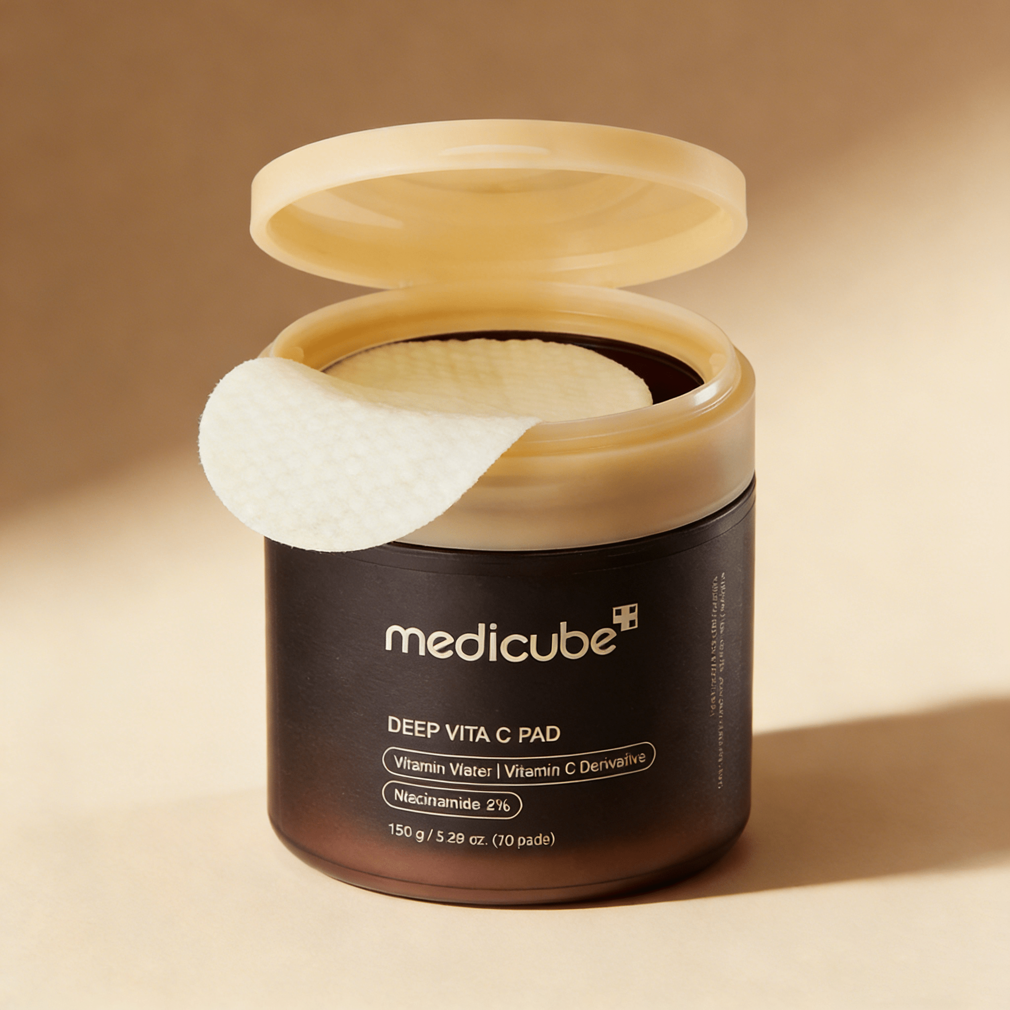 Medicube Deep Vita C Pad 150g | Brightening Vitamin C Toner Pads – MyKStyle - Mykstyle
