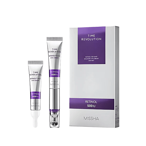 MISSHA Retinol 500 Shot Galvanic Eye Cream Duo | Anti - Aging Eye Care – MyKStyle - Mykstyle