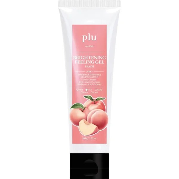 plu Peach Glowing Facial Peeling Gel 100g | Zachte Exfoliant voor Glow – MyKStyle - Mykstyle