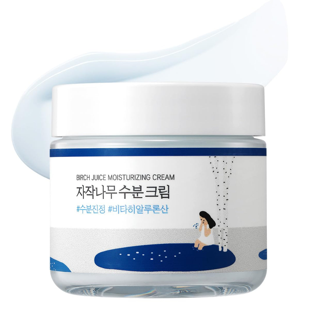 Round Lab Birch Juice Moisturizing Cream 80ml | Hydraterende Barrier Crème – MyKStyle - Mykstyle