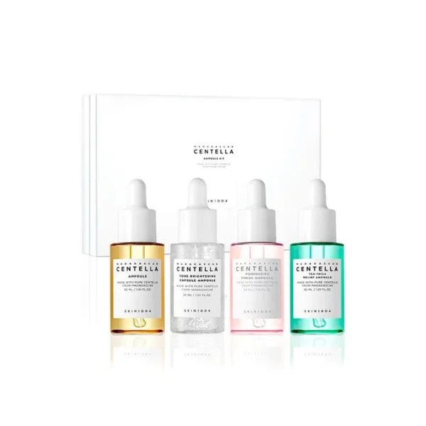 SKIN1004 Madagascar Centella Ampoule Kit 4×30ml | Kalmerende Ampoule Set – MyKStyle - Mykstyle