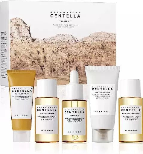SKIN1004 Madagascar Centella Travel Kit | Kalmerende Travel Skincare Set – MyKStyle - Mykstyle