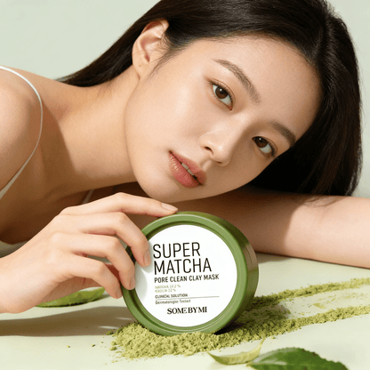 SOME BY MI Super Matcha Pore Clean Clay Mask 100g | Poriën Reinigen & Zuiveren – MyKStyle - Mykstyle