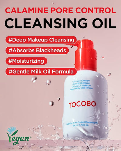 TOCOBO Calming Pore Control Cleansing Oil 200ml | Zachte Olie - Reiniger – MyKStyle - Mykstyle