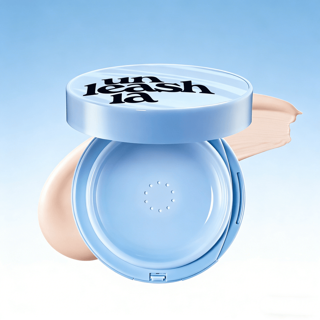 Unleashia Babe Skin Baby Blue Cushion 17C Seraphic | Glow Cushion – MyKStyle - Mykstyle